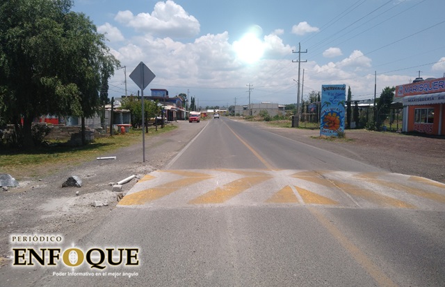 Foto: Omar Sánchez Pide Arriaga retiren topes en Paso de Cortés en Cholula por ser ruta de evacuación
