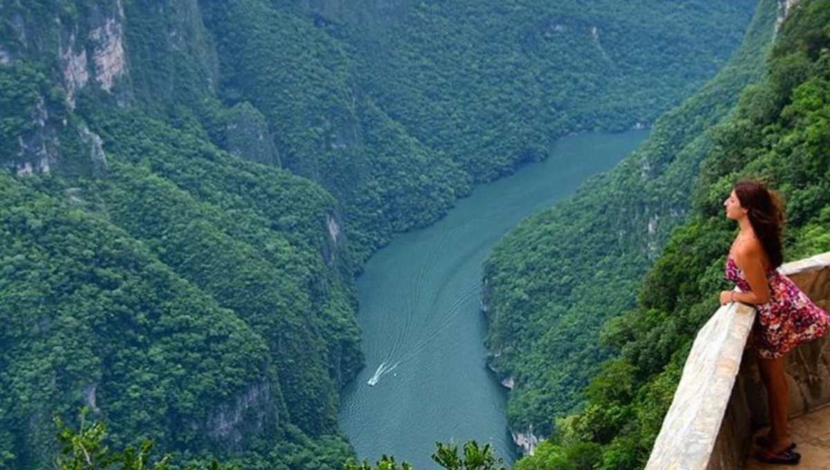 Foto: Cortesía Director de cine para adultos filma en el Cañón del Sumidero