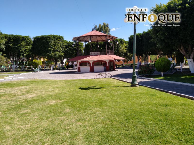 Foto: Omar Sánchez Se busca dar una "manita de gato" al zócalo de San Andrés Cholula: Mirón