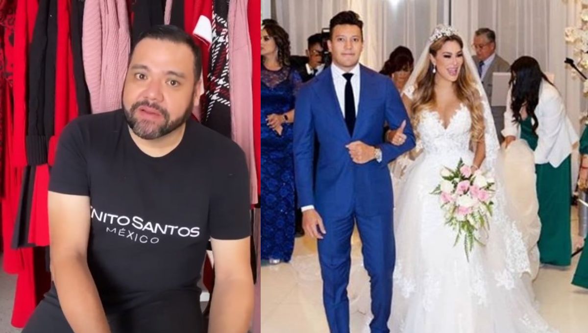 Foto: Cortesía Tras polémica, Benito Santos rompe el silencio y aclara el tema del vestido de novia de Ninel Conde