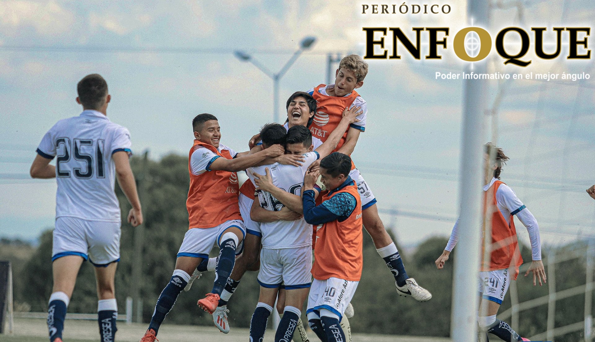 Foto: Cortesía El Puebla sub 17 golea al Atlético de San Luis.