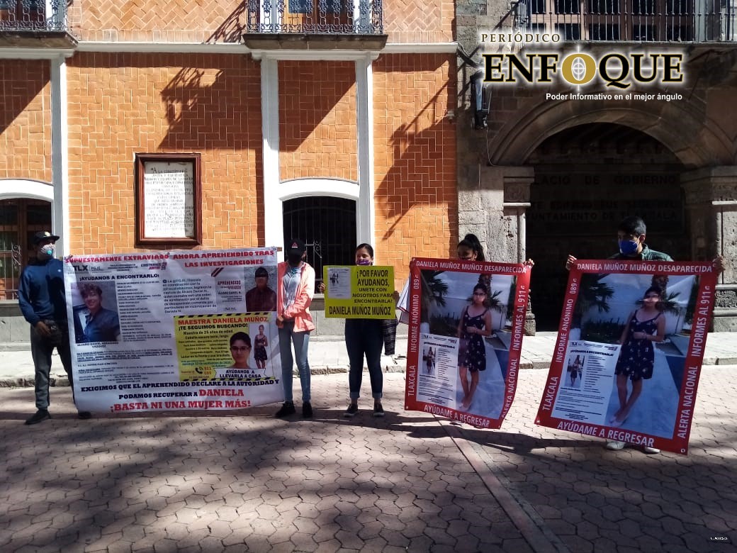 Foto: Cortesía Se manifiestan para denunciar se agilice búsqueda de Daniela Muñoz