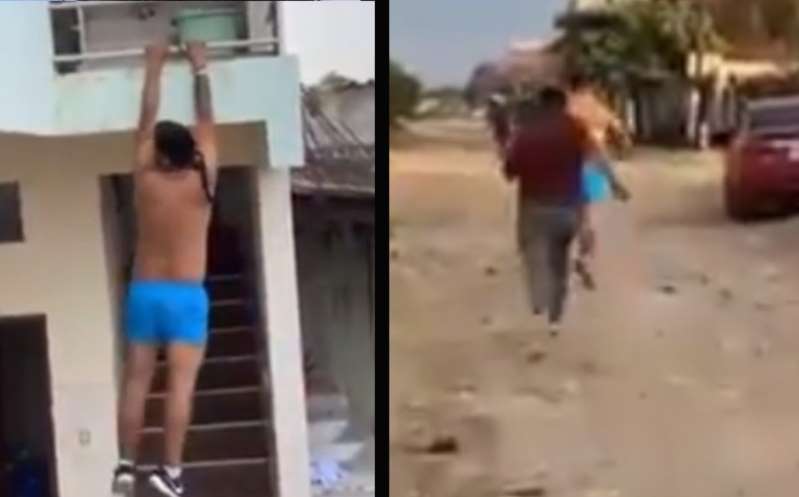 Foto: Cortesía Hombre 'descubre infidelidad' e inicia persecución contra el amante; video se hace viral