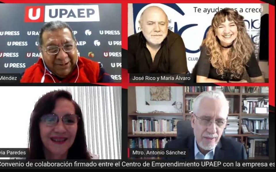 Foto: Cortesía UPAEP firma convenio de colaboración internacional para crear redes de emprendimiento