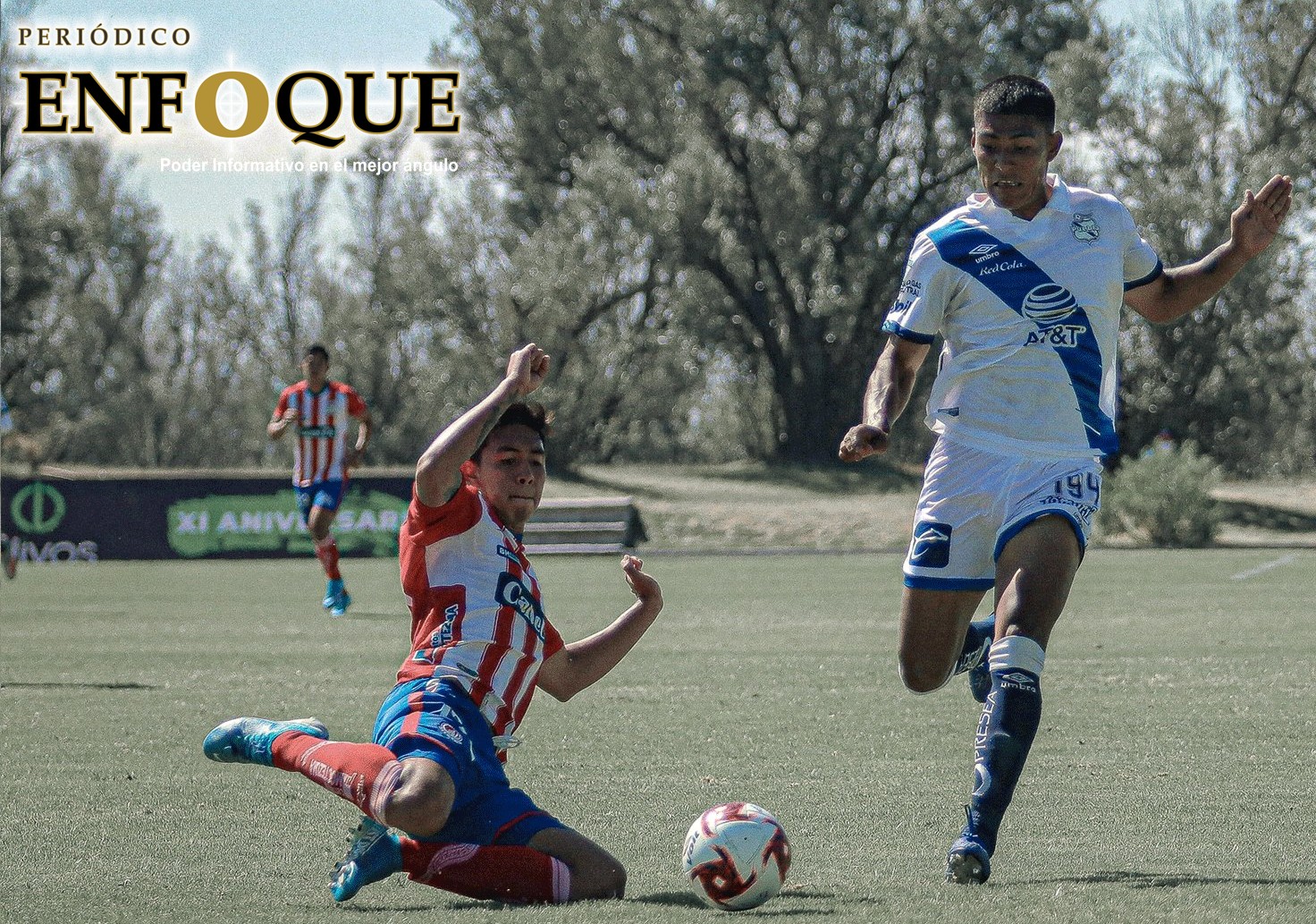 Foto: Cortesía El Puebla sub 20 logra imponerse ante el Atlético de San Luis