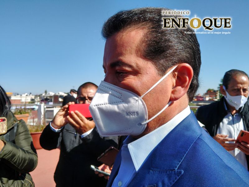 Foto: Omar Sánchez Es tema de Morena y los cholultecas si quieren que me reelija en San Pedro Cholula: Arriaga