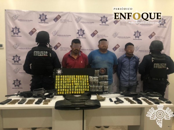 Foto: Cortesía Detienen a presunto líder de "Los Bestias", banda que operaba en Tecamachalco y Yehualtepec.