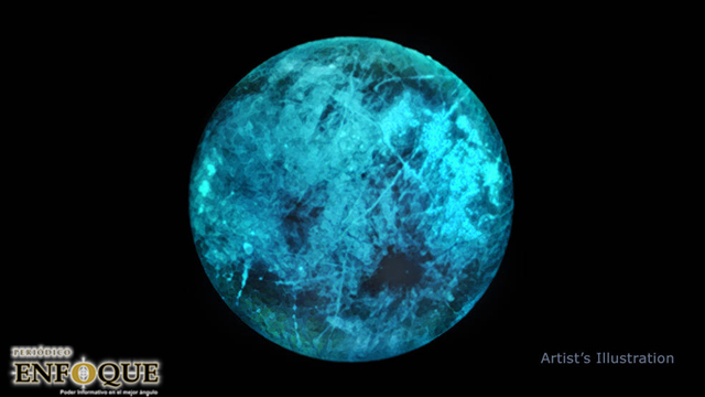 Foto: Cortesía Descubren que europa, la luna de Júpiter, brilla en la oscuridad por sí misma