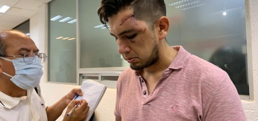 Foto: Cortesía “Las manosearon, amenazaron y golpearon”: profesor relata la tortura durante la represión en Cancún