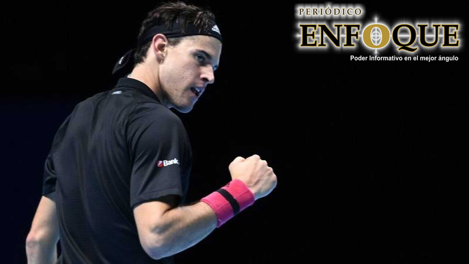 Foto: Cortesía Thiem se impone ante Tsitsipas en el ATP Finals.