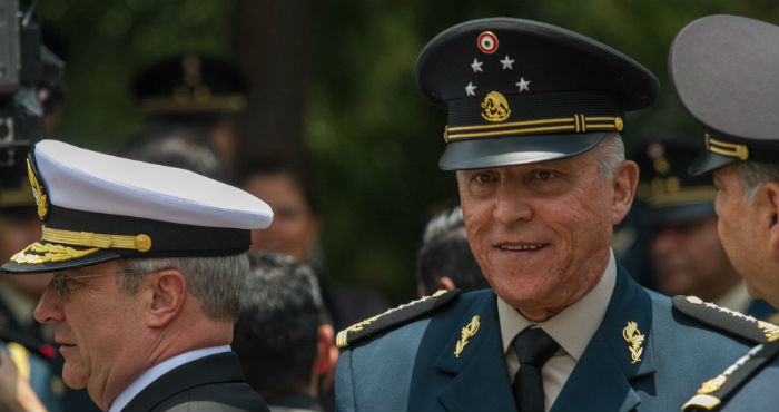 Foto: Cortesía Cienfuegos llegaría en libertad a México porque no hay orden de aprehensión en su contra