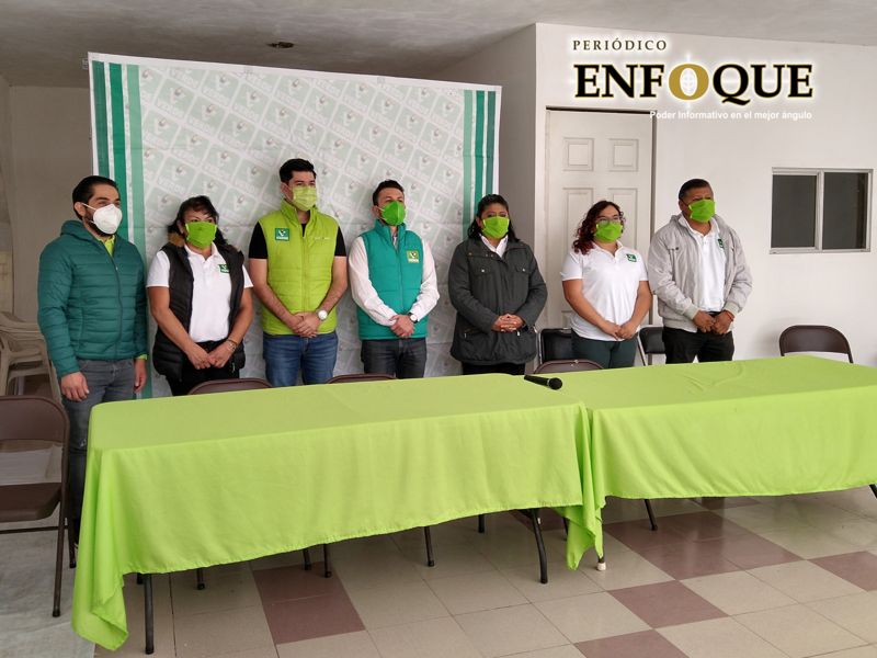 Foto: Omar Sánchez Exhorta el Partido Verde a los 217 ayuntamientos de Puebla que coloquen contenedores especializados para desechos Covid-19