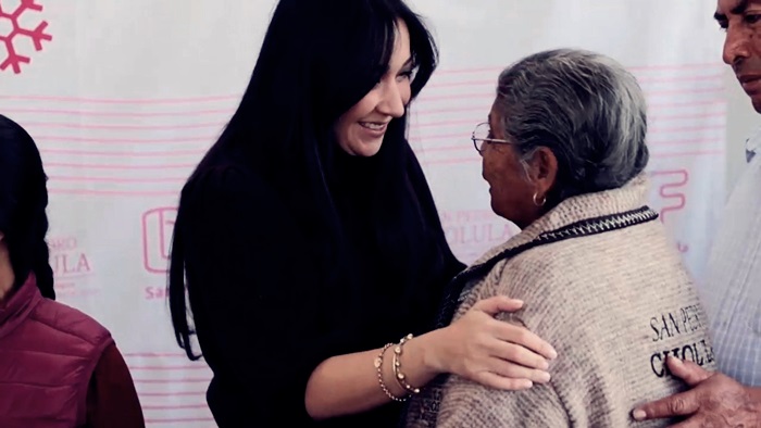 Foto: Especial Destaca Leticia Torres que San Pedro Cholula es el municipio poblano con mejores programas sociales