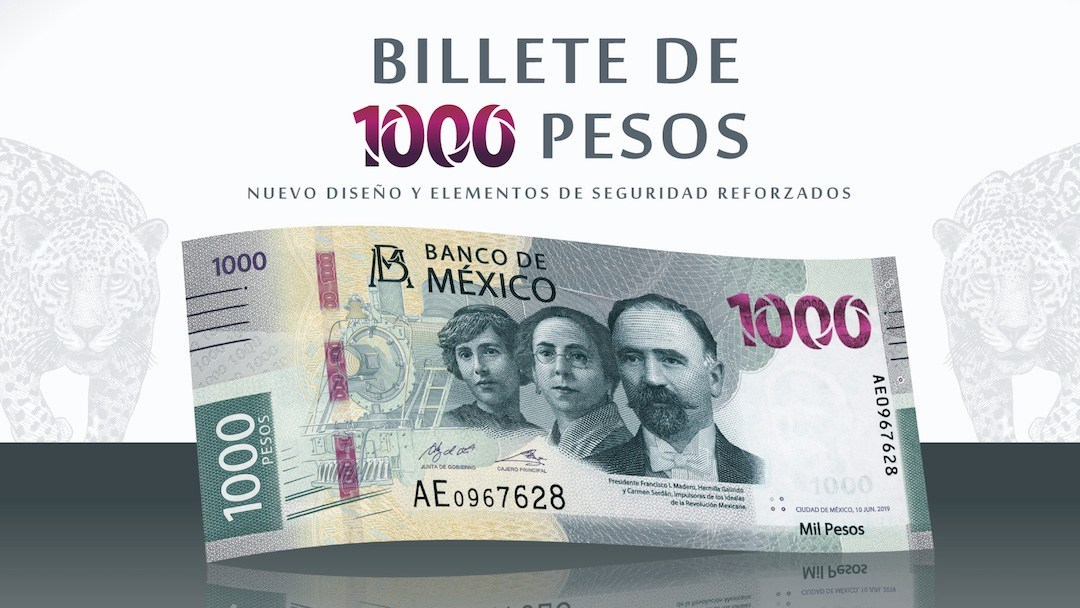 Foto: Cortesía ¡Que viva la Revolución! Banxico presenta nuevo billete de 1000 pesos