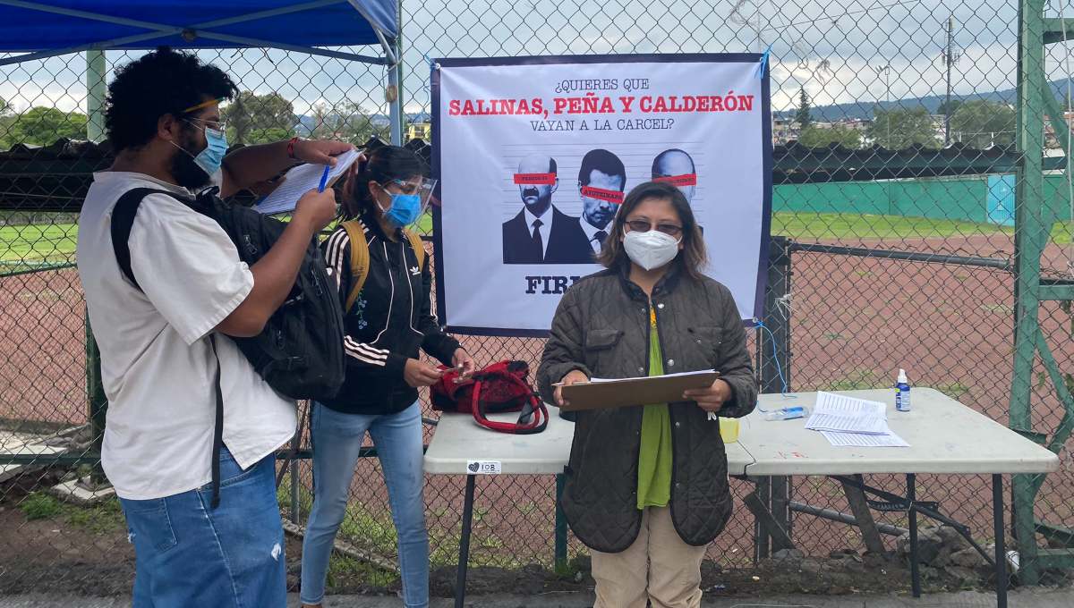 Foto: Cortesía ¿Donde habíamos visto esto? Más de 5 mil muertos firmaron en consulta para enjuiciar a expresidentes
