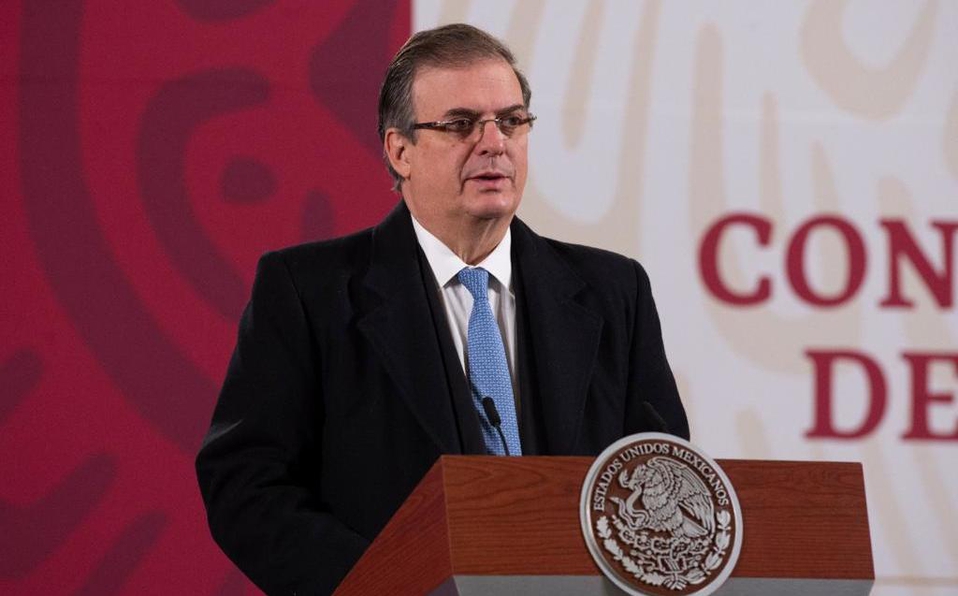 Foto: Cortesía Para México, sería suicida haber retornado a Cienfuegos y no hacer nada, afirma Ebrard