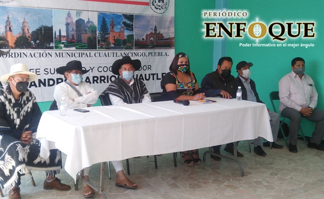 Foto: Omar Sánchez Nombran a Alejandro Barrios Cuautle coordinador de Gubernatura Indígena en Cuautlancingo