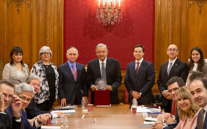 Foto: Cortesía Empresarios se reúnen con AMLO para revisar iniciativa sobre 'outsourcing'