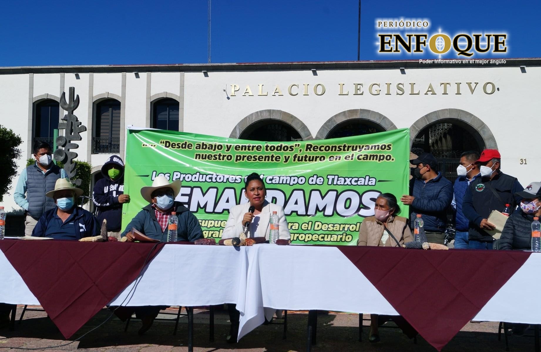 Foto: Rommel Bonilla Demandan comisariados ejidales mayor presupuesto para el campo en 2021