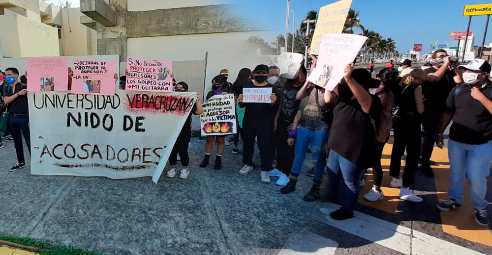 Foto: Cortesía Alumnos de Universidad Veracruzana, en paro virtual por caso de violencia digital; exigen expulsión del agresor