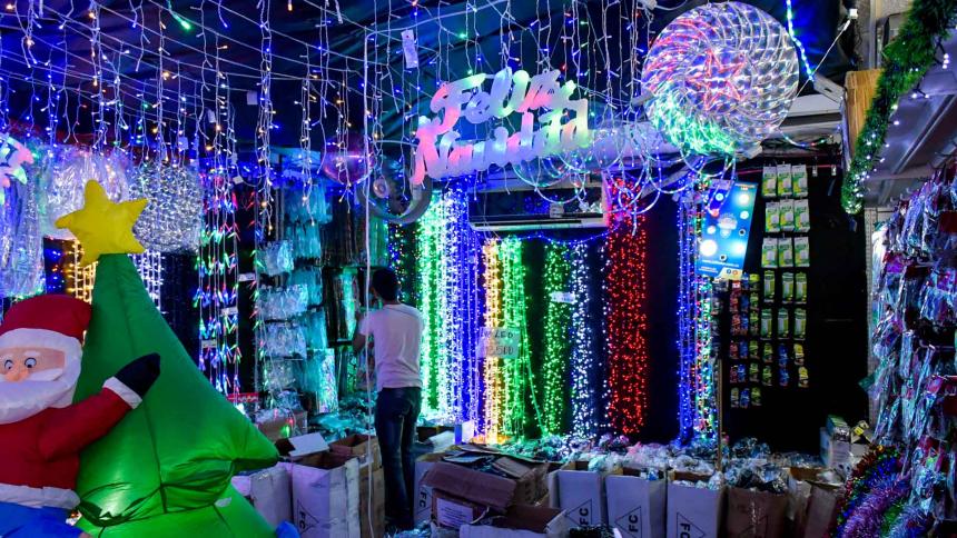 Foto: Cortesía Adornos navideños incrementan en un 30% se incrementa el consumo de energía eléctrica