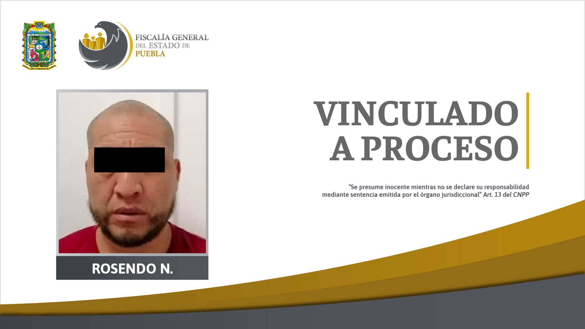 Foto: Cortesía  Prisión preventiva contra presunto tratante de personas