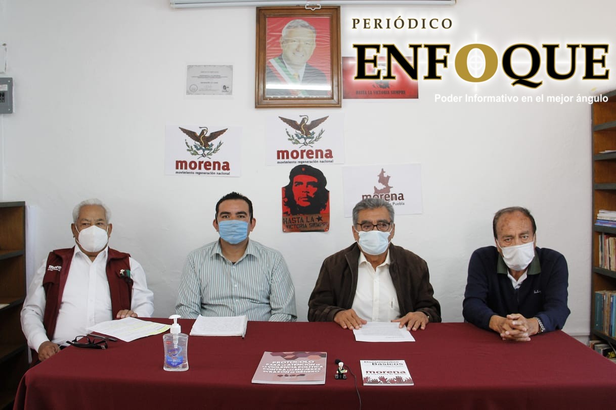 Foto: Cortesía Militantes de Morena Puebla piden al partido no perder sus bases ni su camino ideológico.