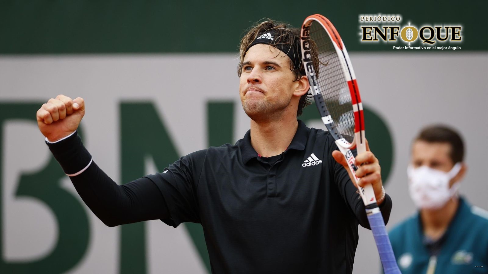 Foto: Cortesía Dominic Thiem hace valer su excelente ritmo de juego y se perfila como el rival a vencer en este Roland Garros