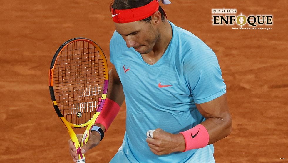 Foto: Cortesía Rafael Nadal sigue con paso firme y se clasifica a octavos de final de Roland Garros