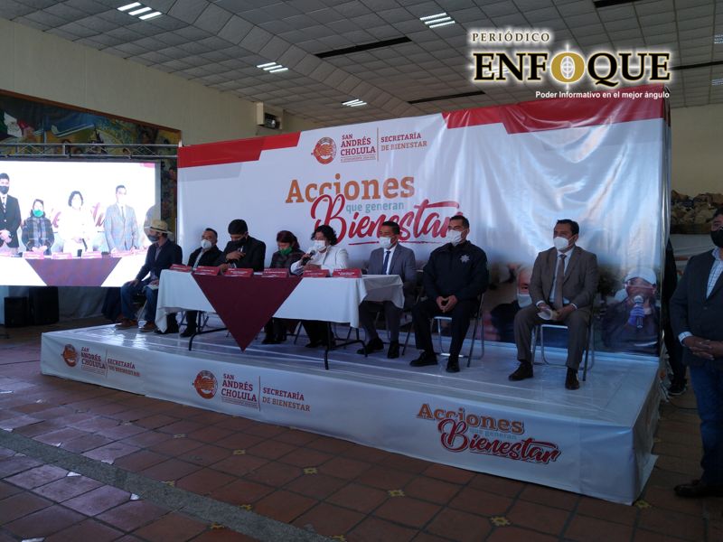 Foto: Omar Sánchez El 12 de octubre estarán listos los cien puntos de videovigilancia en San Andrés Cholula: Popoca