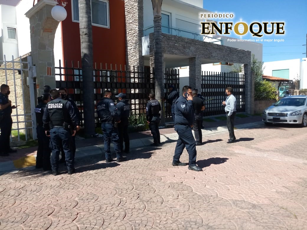 Foto: Rommel Pichardo Sujetos armados atracan domicilio particular de senadora Minerva Hernández Ramos.