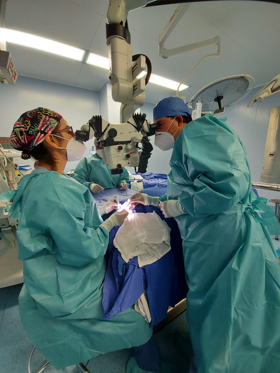 Foto: Cortesía Realiza ISSSTEP tercer trasplante de córnea del 2020