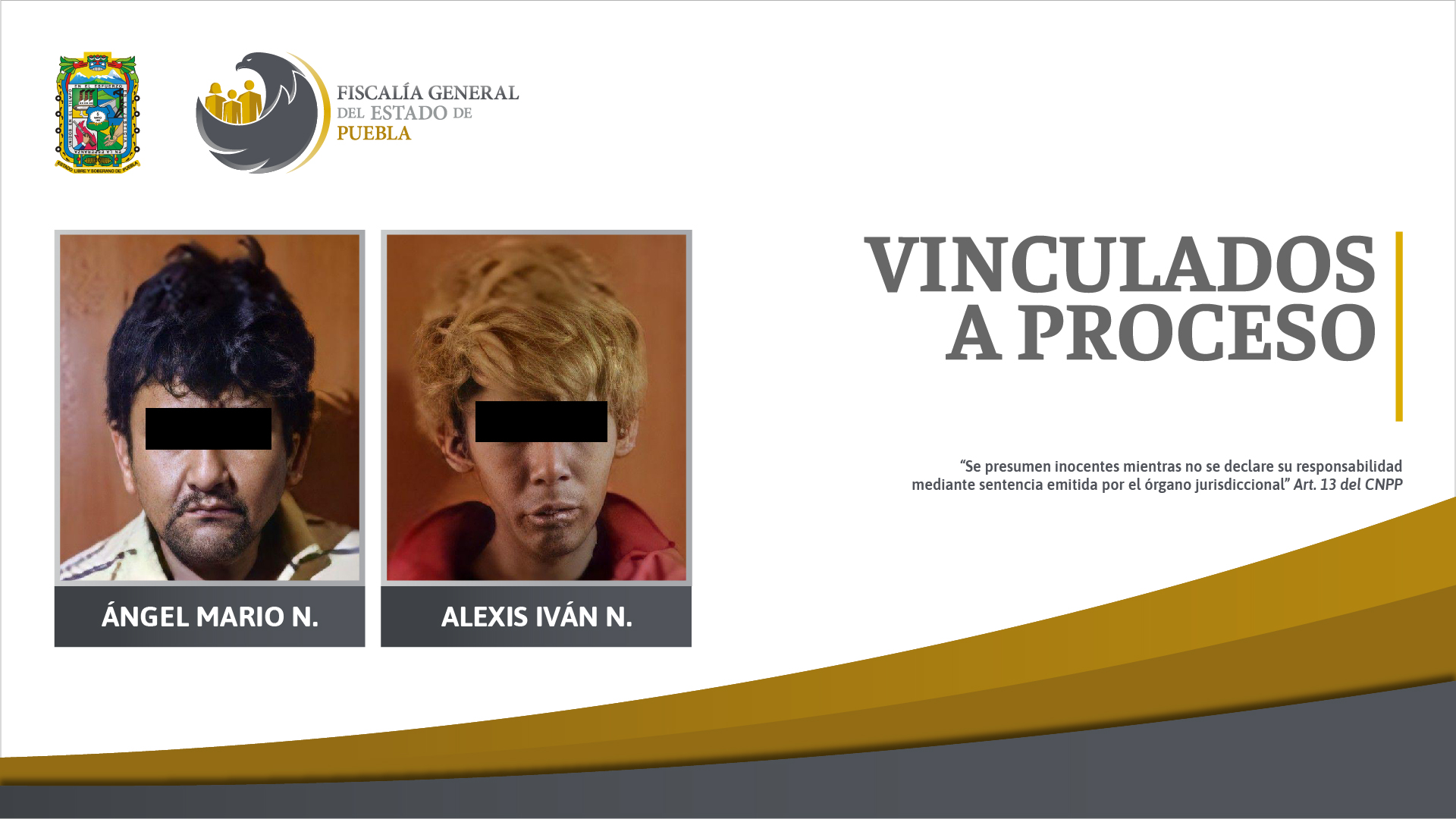 Foto: Cortesía En prisión preventiva presuntos homicidas de San Bartolo