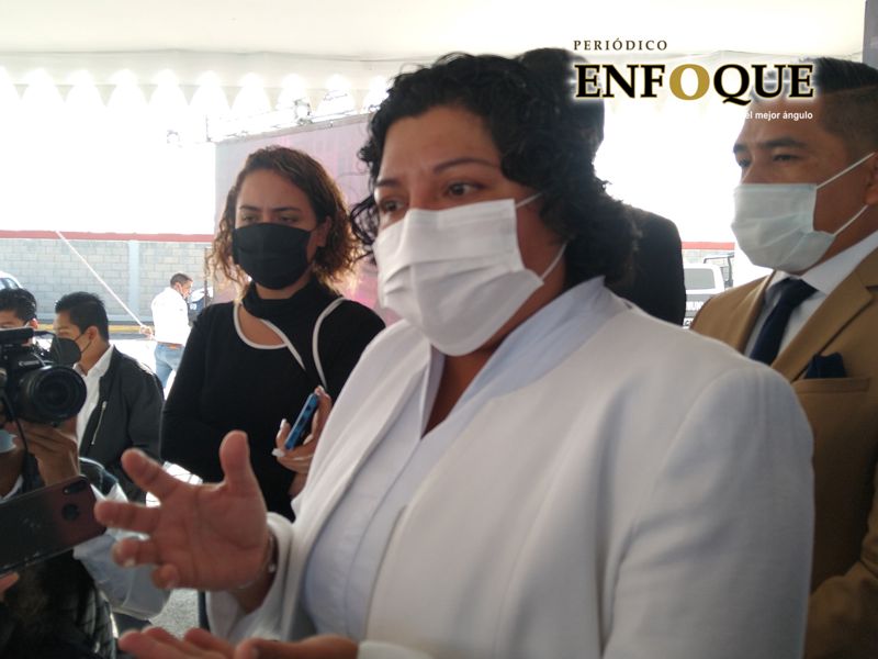 Foto: Omar Sánchez Insiste Popoca a la federación que no se retire recursos del Fortaseg en San Andrés Cholula