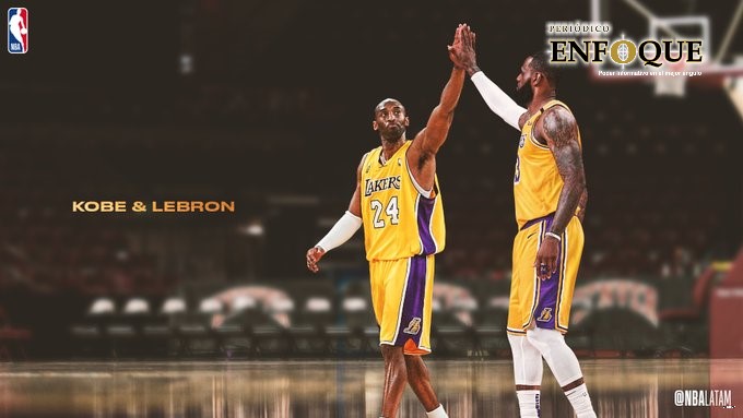 Foto: Cortesía Kobe Bryant estuvo presente en el título de los Lakers