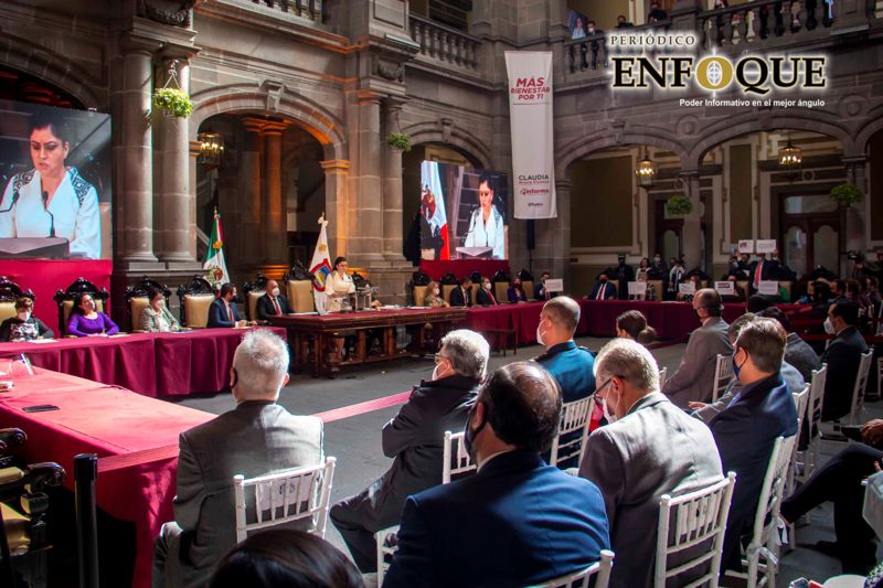 Foto: Alex Muñoz Regidores divididos en segundo informe de Claudia Rivera