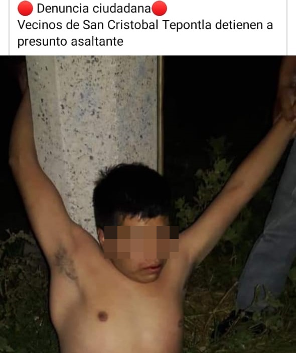 Foto: Cortesía Solo un intento de linchamiento en dos años de gobierno de Arriaga