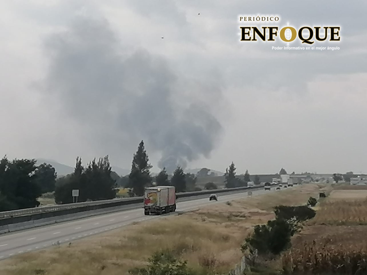 Foto: Marisol Oropeza Bajo control quema de gas en toma clandestina de Tepeaca