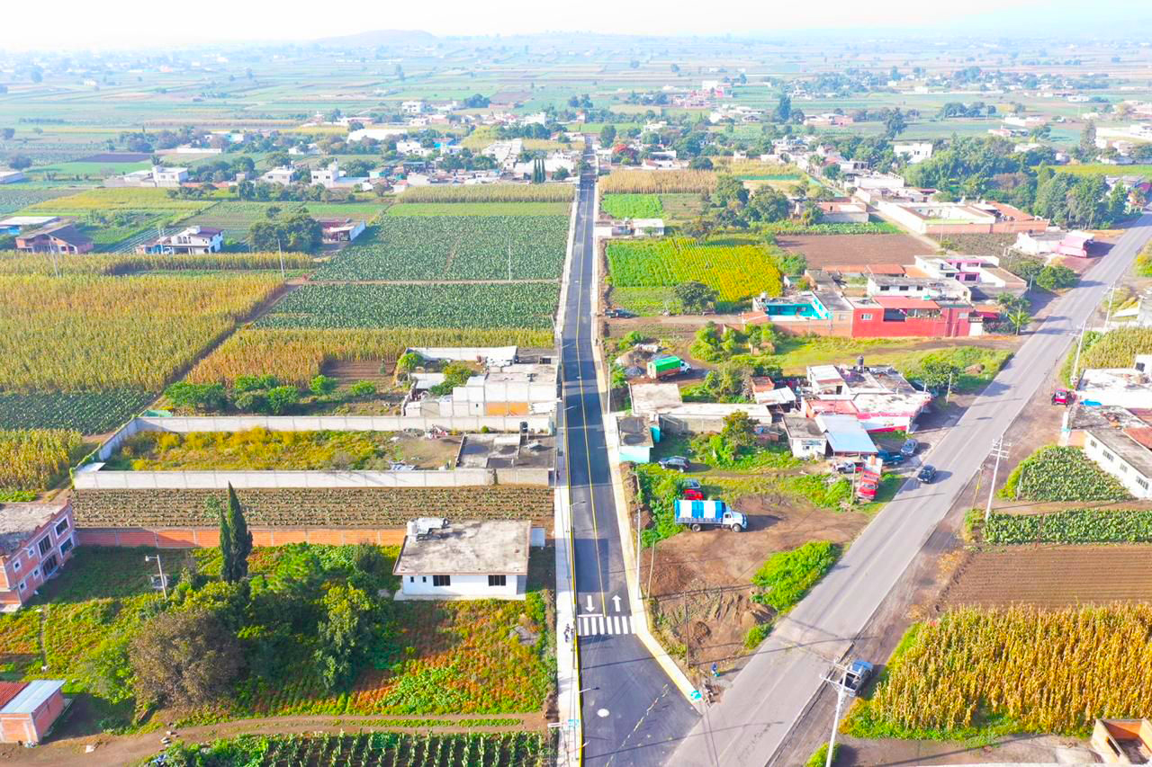 Foto: Cortesía Prioriza gobierno de San Pedro Cholula obra pública en juntas auxiliares