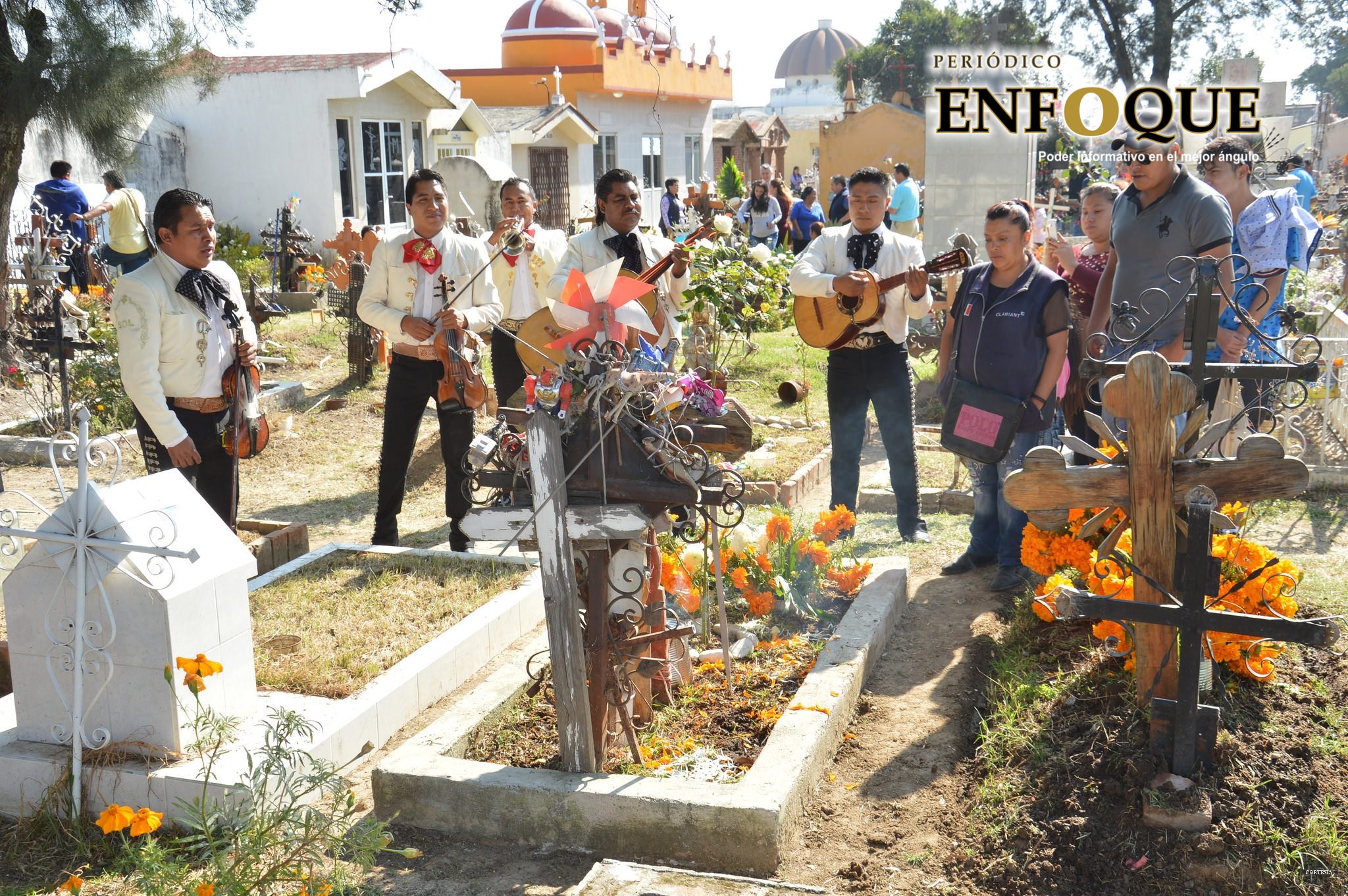 Foto: Cortesía Habrá acceso controlado a panteones de San Pedro Cholula por Día de Muertos, también permitirán vendimia
