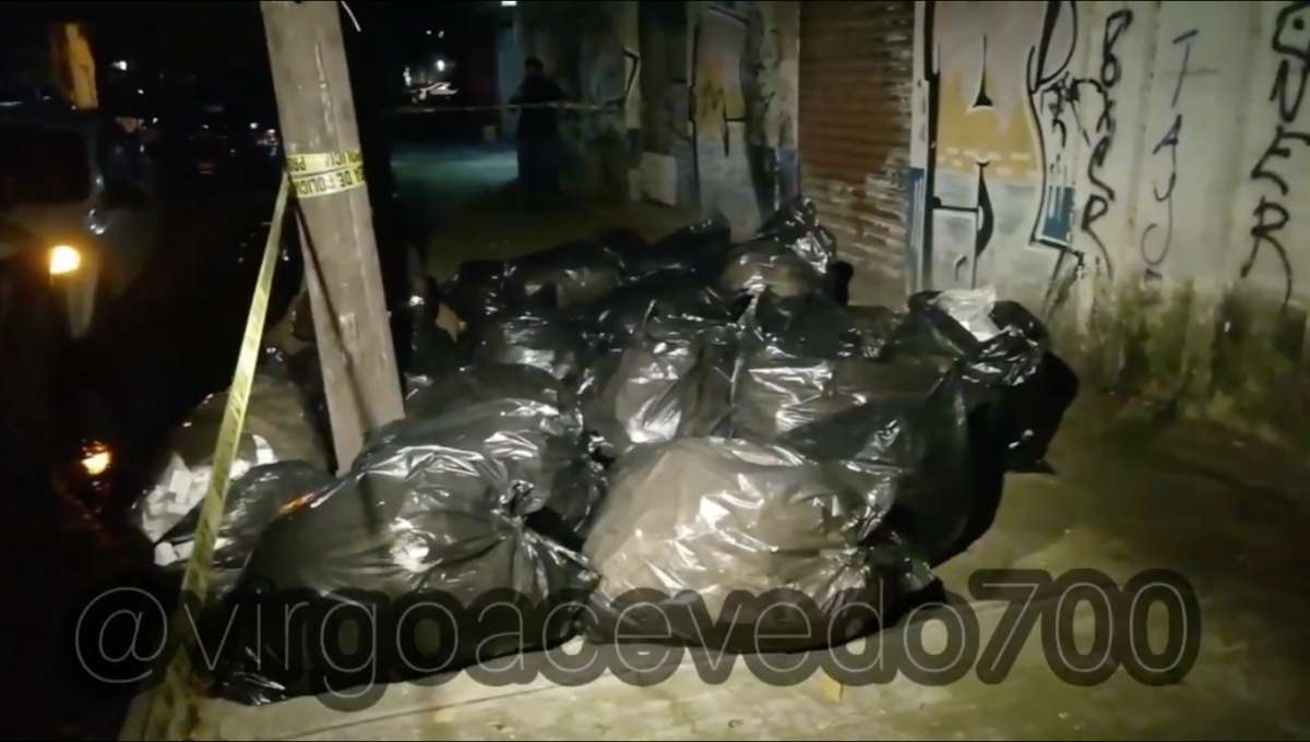 Foto: Cortesía Medicamento oncológico robado es hallado en 27 bolsas tiradas en calles