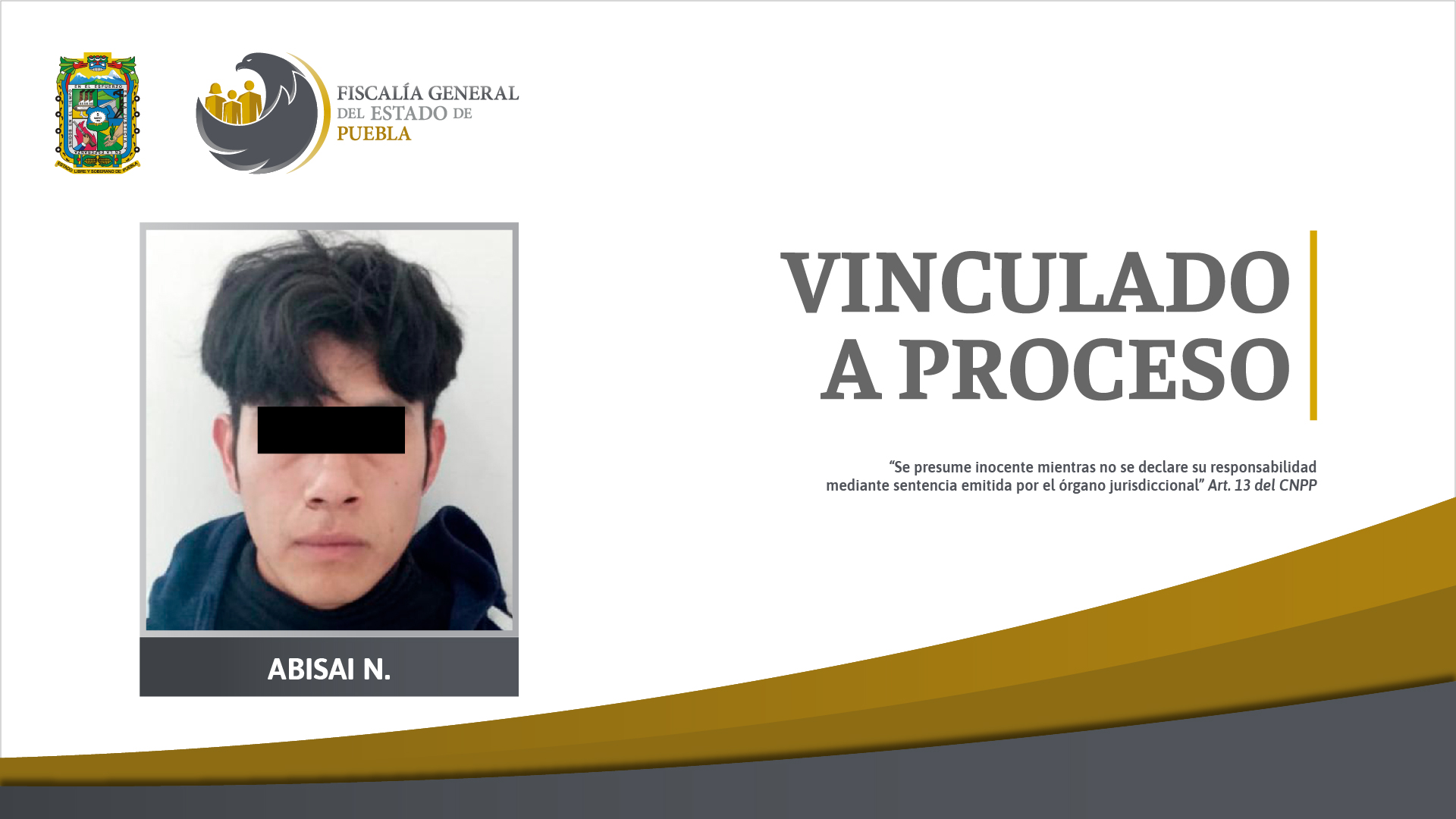 Foto: Cortesía  Vinculado a proceso, presuntamente embarazó a su hijastra