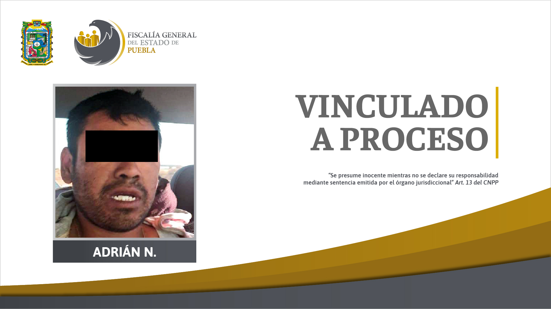Foto: Cortesía En prisión presunto feminicida capturado en Querétaro