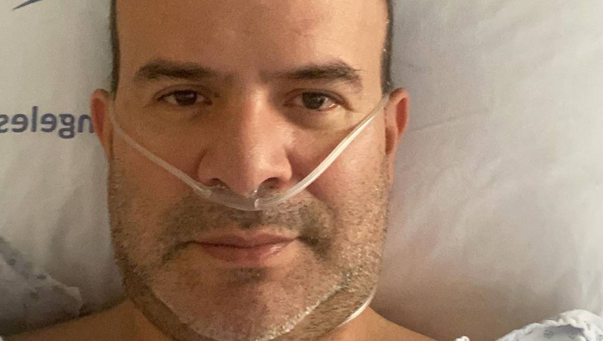 Foto: Cortesía “Platanito” hospitalizado: Covid-19 atacó su corazón
