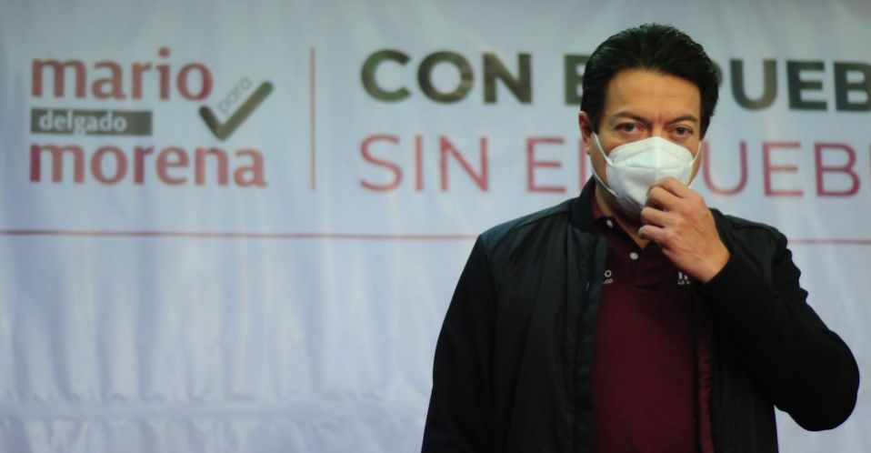 Foto: Cortesía Mario Delgado da positivo a COVID-19