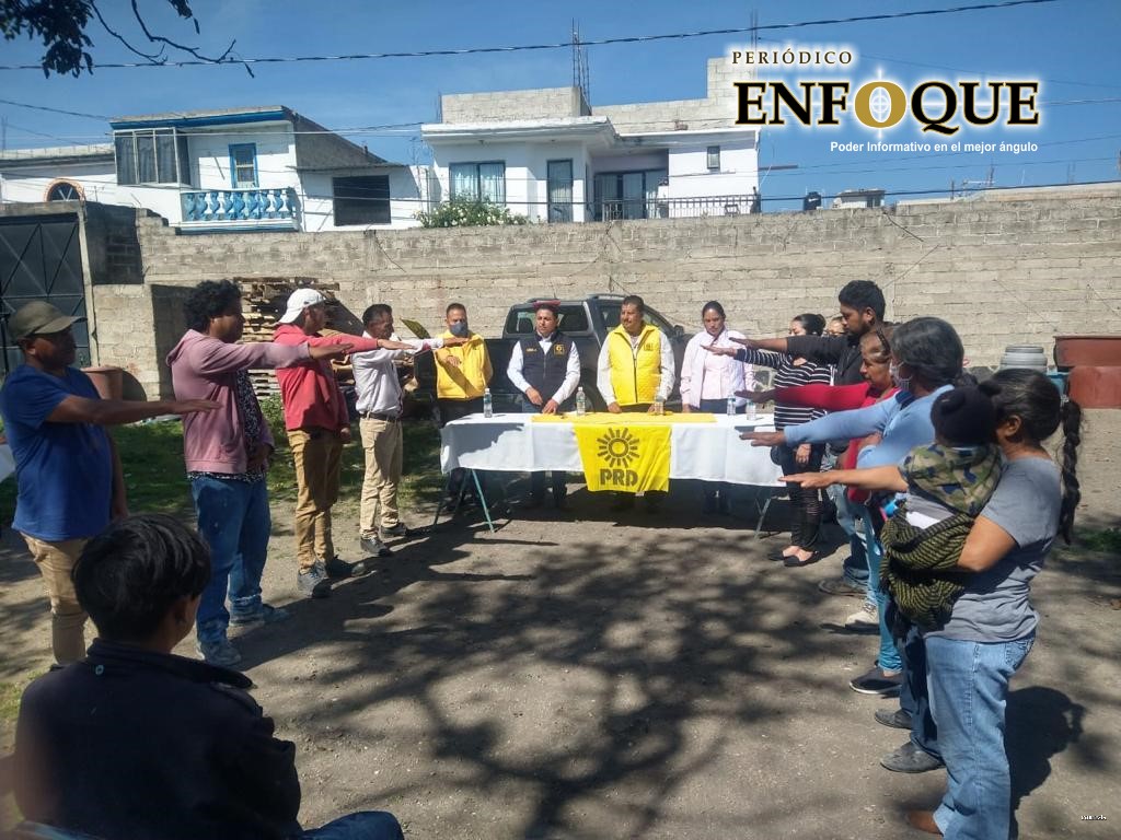 Foto: Cortesía PRD Puebla continúa presentando a los nuevos miembros de su Mesa Directiva