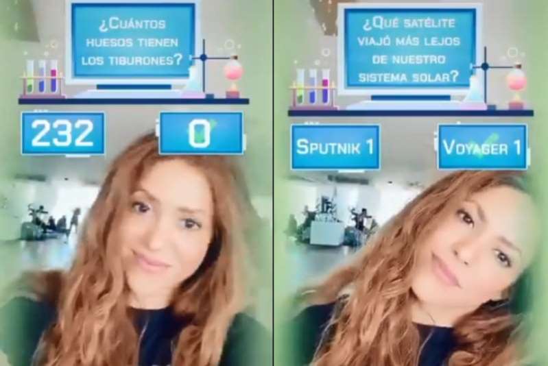 Foto: Cortesía Shakira demuestra con este Tik Tok que además de ser hermosa es muy inteligente (Video)