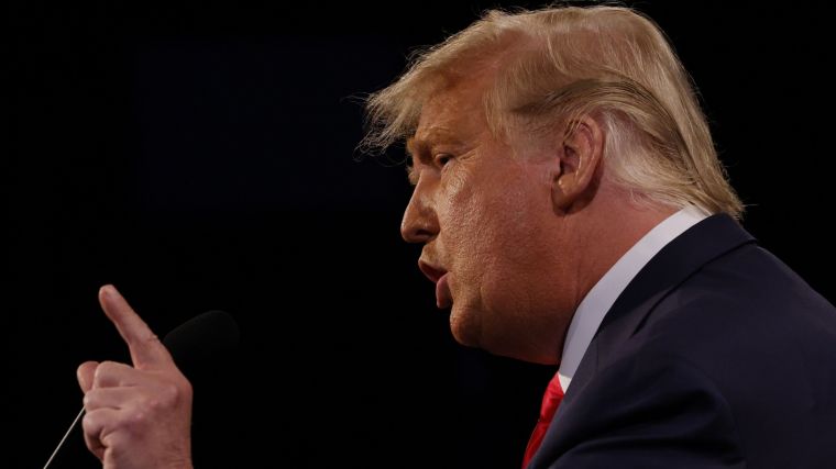 Foto: Cortesía Pese a repunte de casos, Trump afirma en debate: 'No podemos mantener este país cerrado'