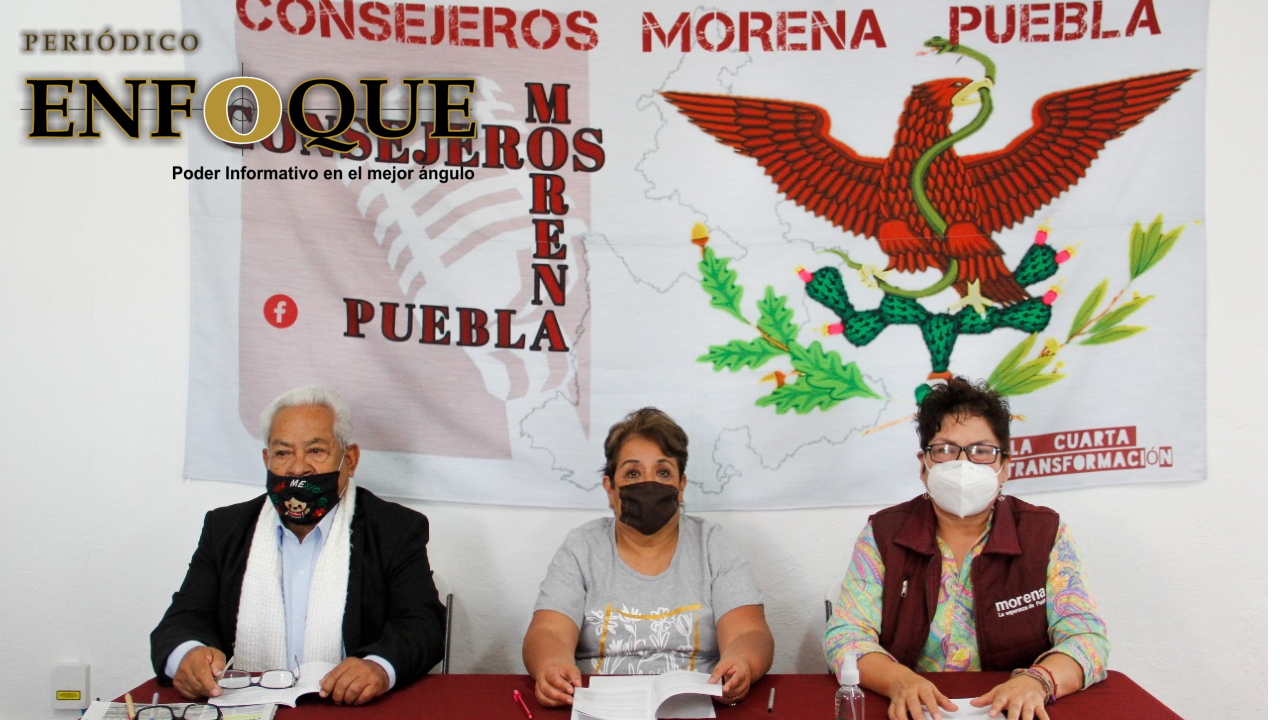 Foto: Cortesía Morena Puebla solicita una reconciliación entre las cabecillas principales del partido.