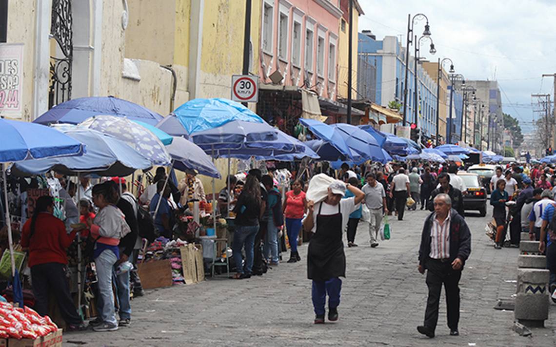 Foto: Cortesía Comercio informal en el Centro Histórico paso de 3 mil 400 a 680 vendedores afirma Sánchez Galindo